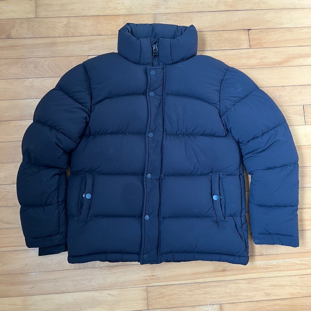 Aritzia Tna The Super Puff Shorty Down Jacket Black XXS Matte Puffer